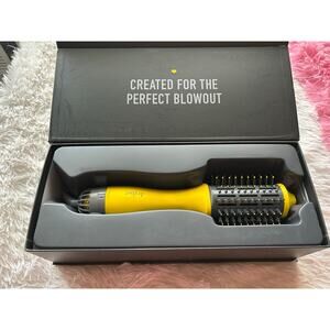 Drybar The Single Shot Round Blow Dryer Brush Yellow | Blowout Tool |